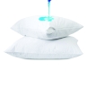 Set 2 federe copricuscino 50x80cm in cotone bianco con zip Dallas Sconti
