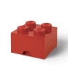 Contenitore portaoggetti a mattoncino LEGO Brick Drawer 4 bottoncini 