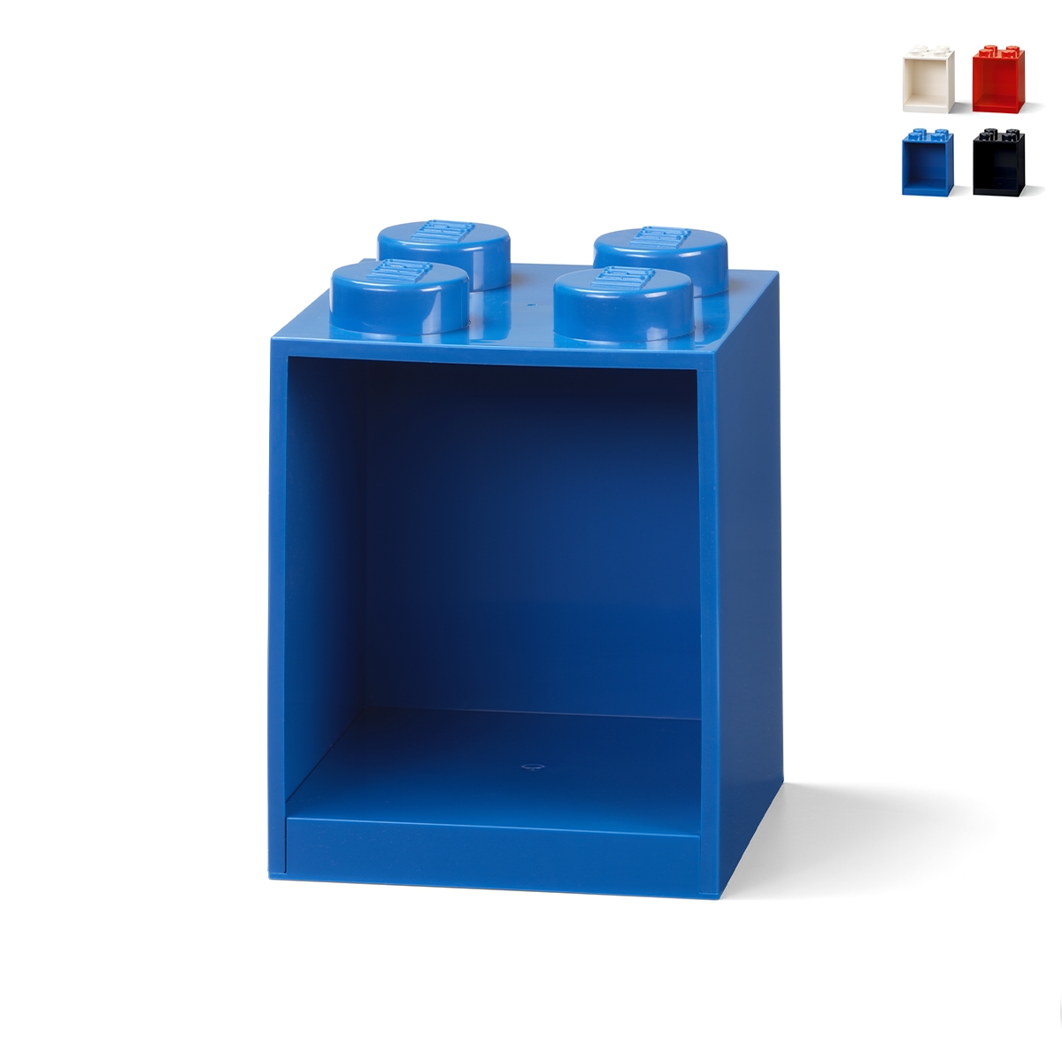 Mobile scaffale contenitore da parete LEGO Brick Shelf 4 bottoncini Promozione Mobile scaffale contenitore da parete LEGO Brick Shelf 4 bottoncini Promozione