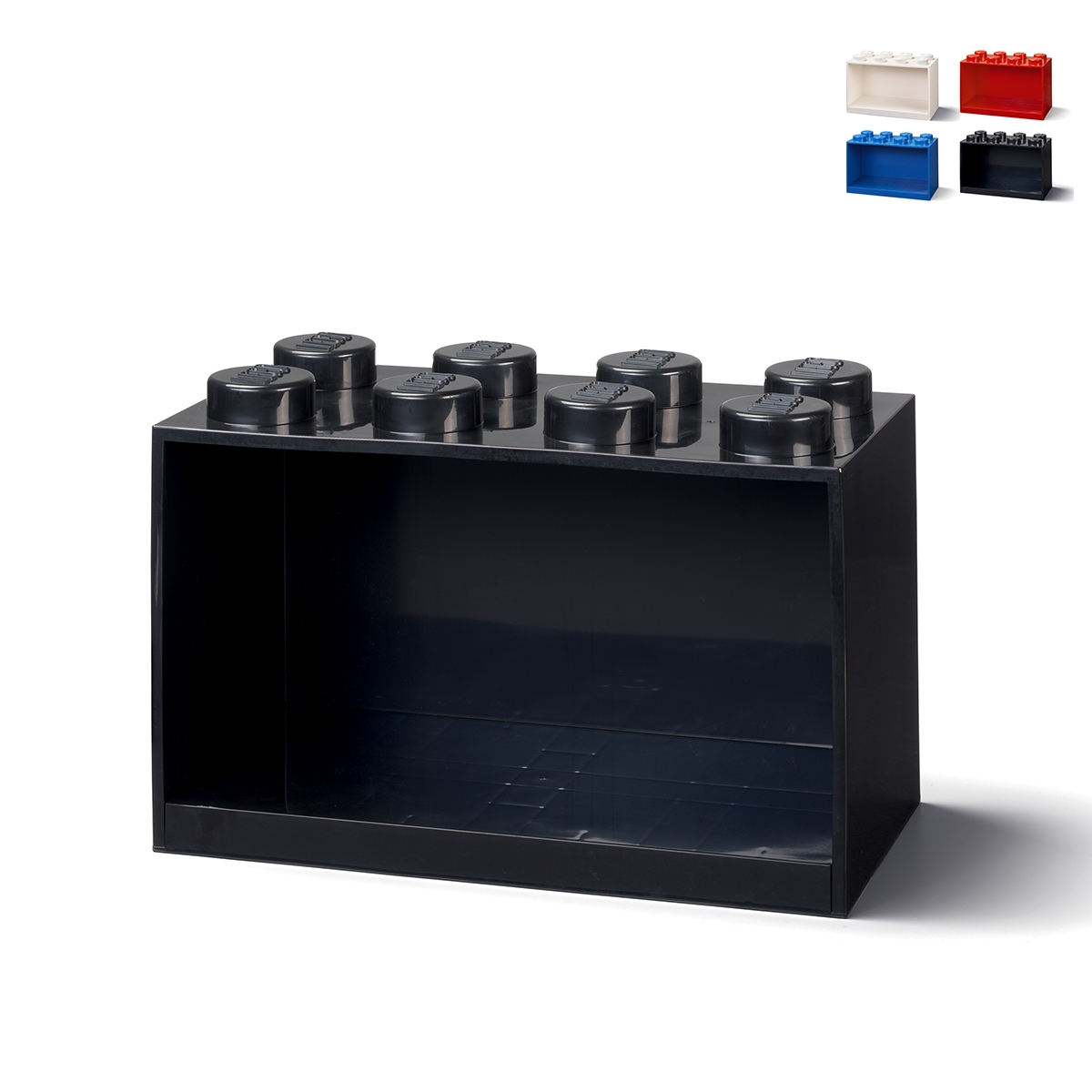 Contenitore a mattoncino impilabile LEGO Brick Shelf 8 bottoncini Promozione