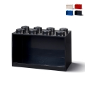 Contenitore a mattoncino impilabile LEGO Brick Shelf 8 bottoncini Promozione