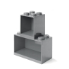 Scaffali contenitori modulari impilabili LEGO Brick Shelf Set 4+8 Saldi
