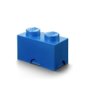 Contenitore rettangolare a mattoncino impilabile LEGO Brick 2 bottoncini 
