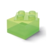 Contenitore trasparente con coperchio LEGO Brick 4 bottoncini Stock