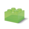 Contenitore trasparente con coperchio LEGO Brick 4 bottoncini Prezzo