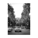 Quadro fotografico stampa su tela bianco e nero Boulevard in Hollywood Offerta