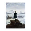 Viandante sul mare di nebbia Caspar David Friedrich quadro stampa su tela Offerta