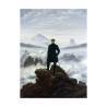 Viandante sul mare di nebbia Caspar David Friedrich quadro stampa su tela Offerta