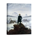 Viandante sul mare di nebbia Caspar David Friedrich quadro stampa su tela Promozione