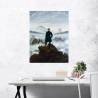 Viandante sul mare di nebbia Caspar David Friedrich quadro stampa su tela Saldi