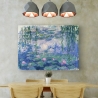 Quadro stampa impressionista su tela canvas Waterlilies Claude Monet Saldi