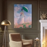 Quadro stampa su tela canvas Donna con il parasole Claude Monet Vendita