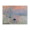 Quadro stampa su tela Impression au soleil levant di Claude Monet Offerta