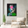 Stampa su tela quadro pop street art Marie Antoinette di Eric Chestier Vendita