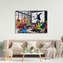 Quadro moderno stampa pop art su tela Surrealofts Firenze Gerard Madau Vendita