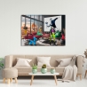 Quadro moderno stampa pop art su tela Surrealofts Firenze Gerard Madau Vendita