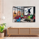Quadro moderno stampa pop art su tela Surrealofts Firenze Gerard Madau Saldi