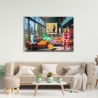 Stampa su tela quadro pop art Surrealofts Milano Gerard Madau Vendita