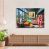 Stampa su tela quadro pop art Surrealofts Milano Gerard Madau Saldi