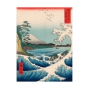 Quadro giapponese stampa su tela Sea at Satta, 1858 Hiroshige Offerta