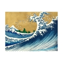 Quadro stampa su tela La grande onda di Kanagawa Hokusai Offerta