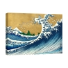 Quadro stampa su tela La grande onda di Kanagawa Hokusai Promozione