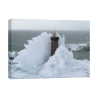 Stampa su tela faraglione sotto tempesta Phare de Kéréon Jean Guichard Promozione