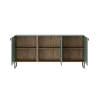 Madia soggiorno cucina 3 ante 184x40x90cm design contemporaneo Madrid Saldi
