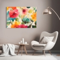 Quadro stampa floreale su tela canvas Harmonic Spring Kelly Parr Saldi
