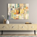 Quadro moderno colorato astratto su tela Colori di Primavera Lucas Vendita