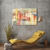 Quadro astratto moderno su tela canvas Colori riflessi Lucas Vendita