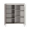 Credenza mobile alto di design armadio 3 ante soggiorno entrata Kergi Saldi