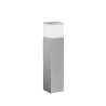 Paletto luce da giardino esterno in metallo argentato h60cm Booster Offerta