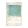 Stampa su tela quadro moderno astratto beige azzurro Libra I Ludwig Maun Offerta