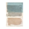 Quadro su tela astratto sfumature beige azzurro Libra II Ludwig Maun Offerta