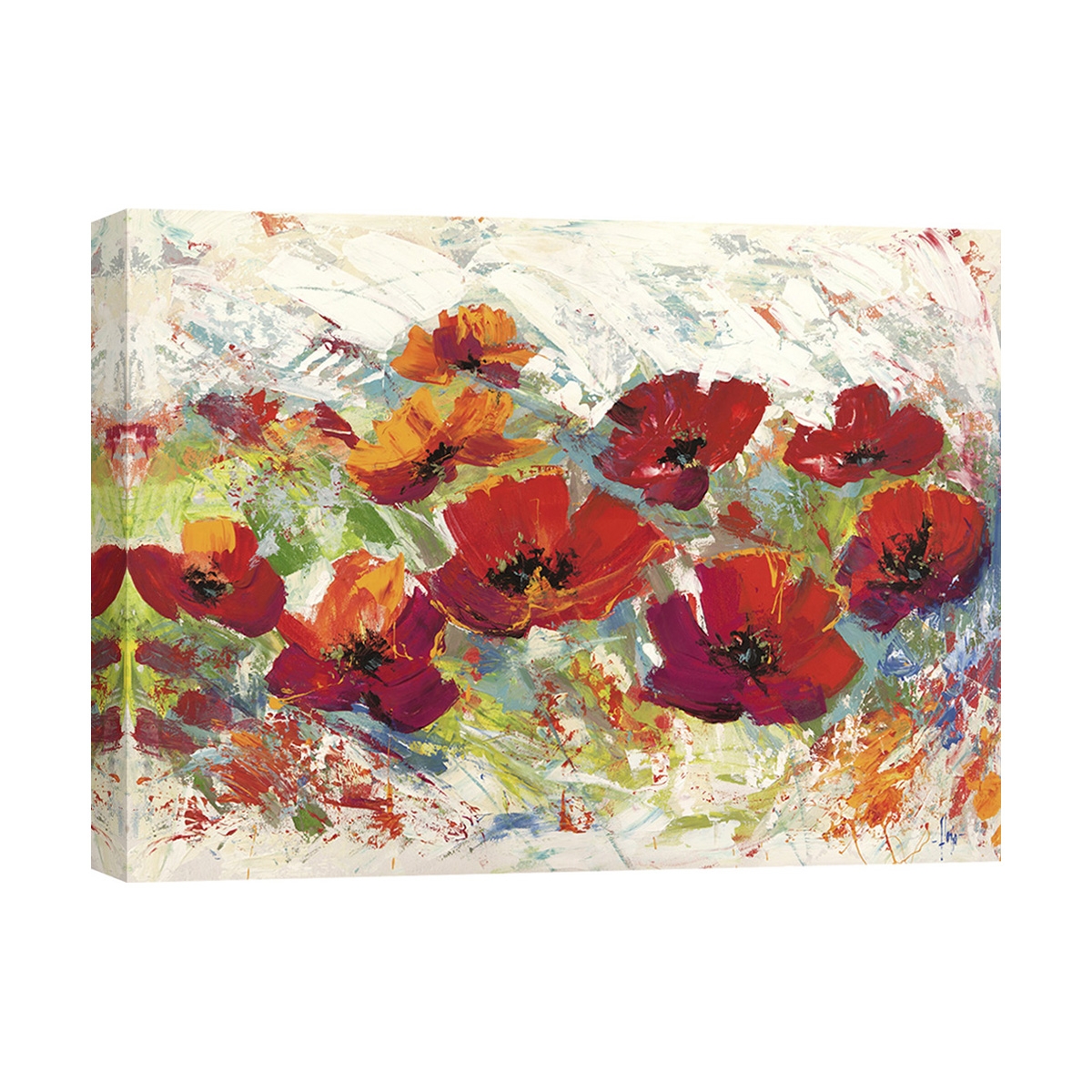 Quadro floreale stampa su tela Papaveri in Estate Luigi Florio Promozione Quadro floreale stampa su tela Papaveri in Estate Luigi Florio Promozione