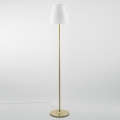 Piantana lampada da terra in metallo dorato diffusore vetro bianco Ares PT Promozione