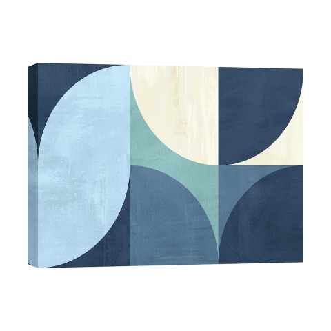 Quadro moderno geometrico stampa su tela astratto Moonlight Sandro Nava Promozione