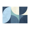 Quadro moderno geometrico stampa su tela astratto Moonlight Sandro Nava Offerta