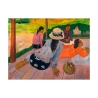 Quadro impressionista stampa su tela canvas The Siesta Paul Gauguin Offerta