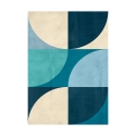 Quadro astratto geometrico stampa su tela Deep Waters Sandro Nava Offerta