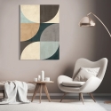 Quadro stampa su tela astratto geometrico De Luxe I Sandro Nava Vendita