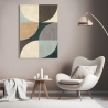 Quadro stampa su tela astratto geometrico De Luxe I Sandro Nava Vendita