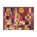 Quadro impressionista stampa su tela Castle and Sun (detail) Paul Klee Offerta