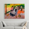 Quadro impressionista stampa su tela canvas The Siesta Paul Gauguin Saldi