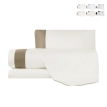 Completo letto una piazza e mezza lenzuola federa cotone raso Heritage Promozione