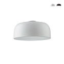 Plafoniera da soffitto tonda design moderno in metallo 38 cm Bristrot Promozione