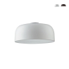 Plafoniera da soffitto tonda design moderno in metallo 38 cm Bristrot Promozione