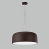 Lampadario a sospensione diffusore rotondo 52cm in metallo Bistrot Offerta