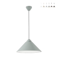 Lampadario a sospensione moderno in metallo con diffusore a cono BigBang Promozione